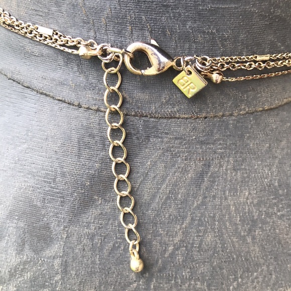 3/$15 Banana Republic Layered Three Strand Necklace - Picture 7 of 9